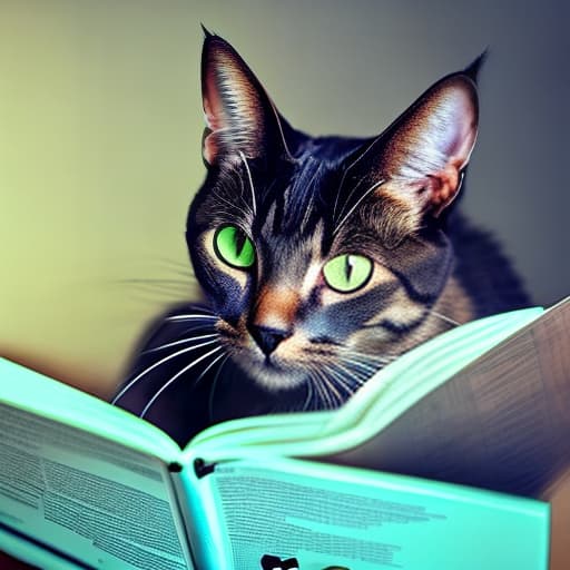 nvinkpunk Realistic image of a cat wearing headphones and reading glasses while riding a bus. hyperrealistic, full body, detailed clothing, highly detailed, cinematic lighting, stunningly beautiful, intricate, sharp focus, f/1. 8, 85mm, (centered image composition), (professionally color graded), ((bright soft diffused light)), volumetric fog, trending on instagram, trending on tumblr, HDR 4K, 8K