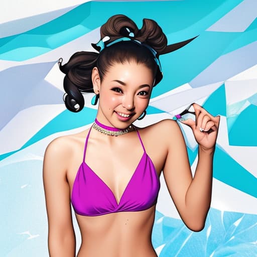  Ice spice in a bikini