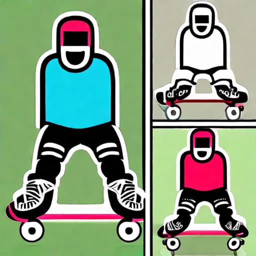  skating player