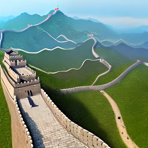  I ruled the six countries and unified the world. I built the Great Wall to guard the dragon veins of Jiuzhou, defend my Great Qin and protect my country.
，