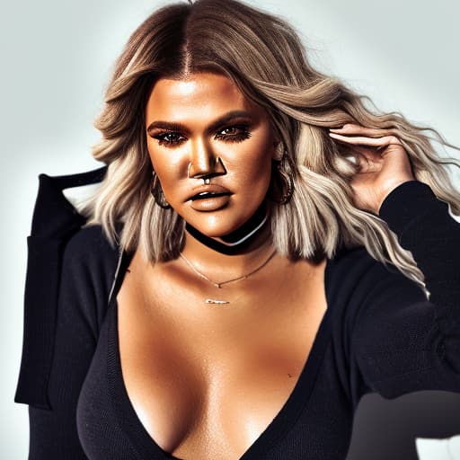 portrait+ style khloe kardashian queer face