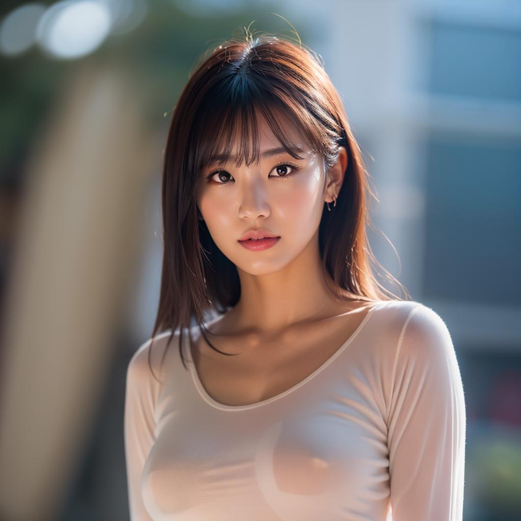  (masterpiece:1.3), (8k, photorealistic,photo, best quality: 1.4), (Japanese woman wearing clothes:),(realistic face), realistic eyes, (realistic skin), beautiful skin, (perfect body:1.3), (detailed body:1.2),big mouse hyperrealistic, full body, detailed clothing, highly detailed, cinematic lighting, stunningly beautiful, intricate, sharp focus, f/1. 8, 85mm, (centered image composition), (professionally color graded), ((bright soft diffused light)), volumetric fog, trending on instagram, trending on tumblr, HDR 4K, 8K