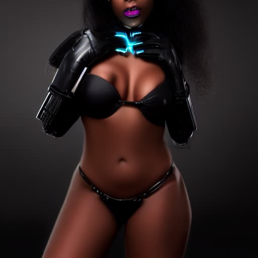  hot black cyber girl