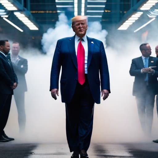  The Impact of Trump's Pro-Crypto Stance on Market Sentiment hyperrealistic, full body, detailed clothing, highly detailed, cinematic lighting, stunningly beautiful, intricate, sharp focus, f/1. 8, 85mm, (centered image composition), (professionally color graded), ((bright soft diffused light)), volumetric fog, trending on instagram, trending on tumblr, HDR 4K, 8K