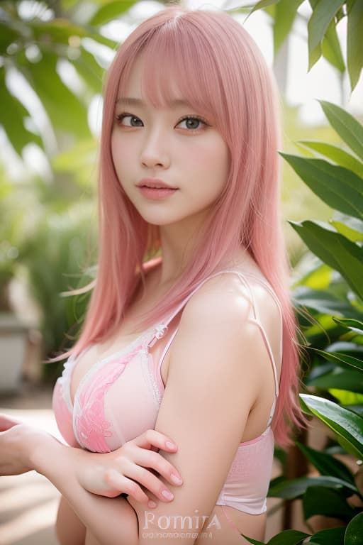  Pink bra, (Masterpiece, BestQuality:1.3), (ultra detailed:1.2), (hyperrealistic:1.3), (RAW photo:1.2),High detail RAW color photo, professional photograph, (Photorealistic:1.4), (realistic:1.4), ,professional lighting, (japanese), beautiful face, (realistic face)