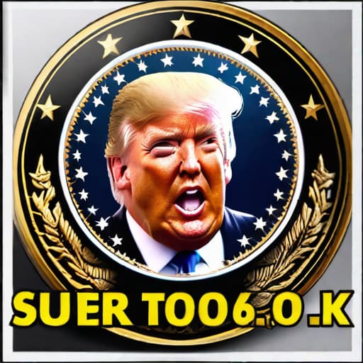  Political Memecoin Mania: Super Trump Token Explodes With 200% Surge hyperrealistic, full body, detailed clothing, highly detailed, cinematic lighting, stunningly beautiful, intricate, sharp focus, f/1. 8, 85mm, (centered image composition), (professionally color graded), ((bright soft diffused light)), volumetric fog, trending on instagram, trending on tumblr, HDR 4K, 8K