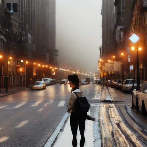  a beautiful brown and white cat crying on the City road hyperrealistic, full body, detailed clothing, highly detailed, cinematic lighting, stunningly beautiful, intricate, sharp focus, f/1. 8, 85mm, (centered image composition), (professionally color graded), ((bright soft diffused light)), volumetric fog, trending on instagram, trending on tumblr, HDR 4K, 8K