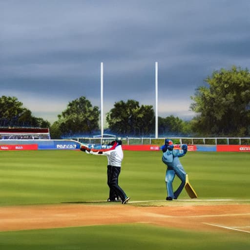  Cricket Match winner prediction Apply the Following Styles Comic hyperrealistic, full body, detailed clothing, highly detailed, cinematic lighting, stunningly beautiful, intricate, sharp focus, f/1. 8, 85mm, (centered image composition), (professionally color graded), ((bright soft diffused light)), volumetric fog, trending on instagram, trending on tumblr, HDR 4K, 8K