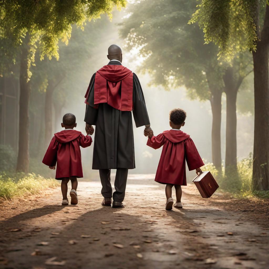  A heartwarming, realistic image depicting the journey of life from infancy to hood, showcasing key moments. The image should begin with a picture, transition through hood, adolescence, and then to an surrounded by loved ones, symbolizing the growth and strengthening of relationships over time. Each stage of life is represented with meaningful milestones like first steps, first day of , graduation, wedding, and family moments. The transitions between stages should be seamless, creating a narrative that is both visually stunning and emotionally engaging in an 8K quality resolution. hyperrealistic, full body, detailed clothing, highly detailed, cinematic lighting, stunningly beautiful, intricate, sharp focus, f/1. 8, 85mm, (centered image composition), (professionally color graded), ((bright soft diffused light)), volumetric fog, trending on instagram, trending on tumblr, HDR 4K, 8K