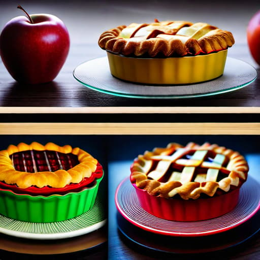  Apple pie hyperrealistic, full body, detailed clothing, highly detailed, cinematic lighting, stunningly beautiful, intricate, sharp focus, f/1. 8, 85mm, (centered image composition), (professionally color graded), ((bright soft diffused light)), volumetric fog, trending on instagram, trending on tumblr, HDR 4K, 8K