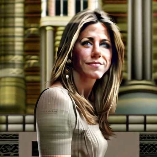  Realistic photo, high detail, high quality, Jennifer Aniston