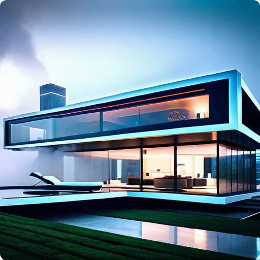  Futuristic house full of luxurious structures, best quality resolution , mejor calidad hyperrealistic, full body, detailed clothing, highly detailed, cinematic lighting, stunningly beautiful, intricate, sharp focus, f/1. 8, 85mm, (centered image composition), (professionally color graded), ((bright soft diffused light)), volumetric fog, trending on instagram, trending on tumblr, HDR 4K, 8K
