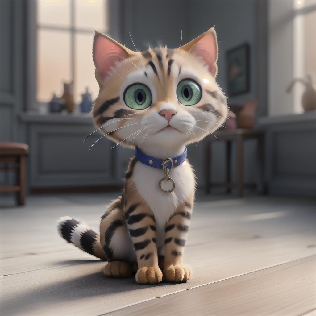  @PB_ImgGenBot Cat hyperrealistic, full body, detailed clothing, highly detailed, cinematic lighting, stunningly beautiful, intricate, sharp focus, f/1. 8, 85mm, (centered image composition), (professionally color graded), ((bright soft diffused light)), volumetric fog, trending on instagram, trending on tumblr, HDR 4K, 8K