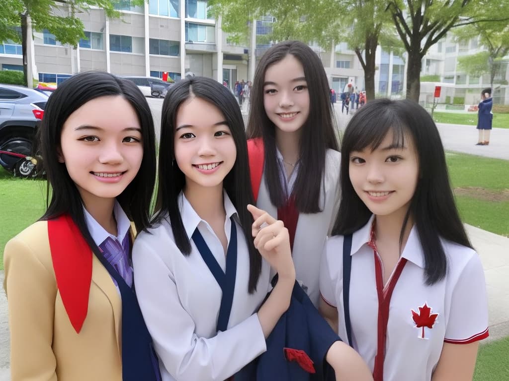  Vietnamese Students at the Canadian International School