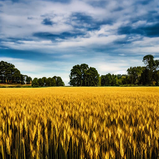  wheat crop real hyperrealistic, full body, detailed clothing, highly detailed, cinematic lighting, stunningly beautiful, intricate, sharp focus, f/1. 8, 85mm, (centered image composition), (professionally color graded), ((bright soft diffused light)), volumetric fog, trending on instagram, trending on tumblr, HDR 4K, 8K