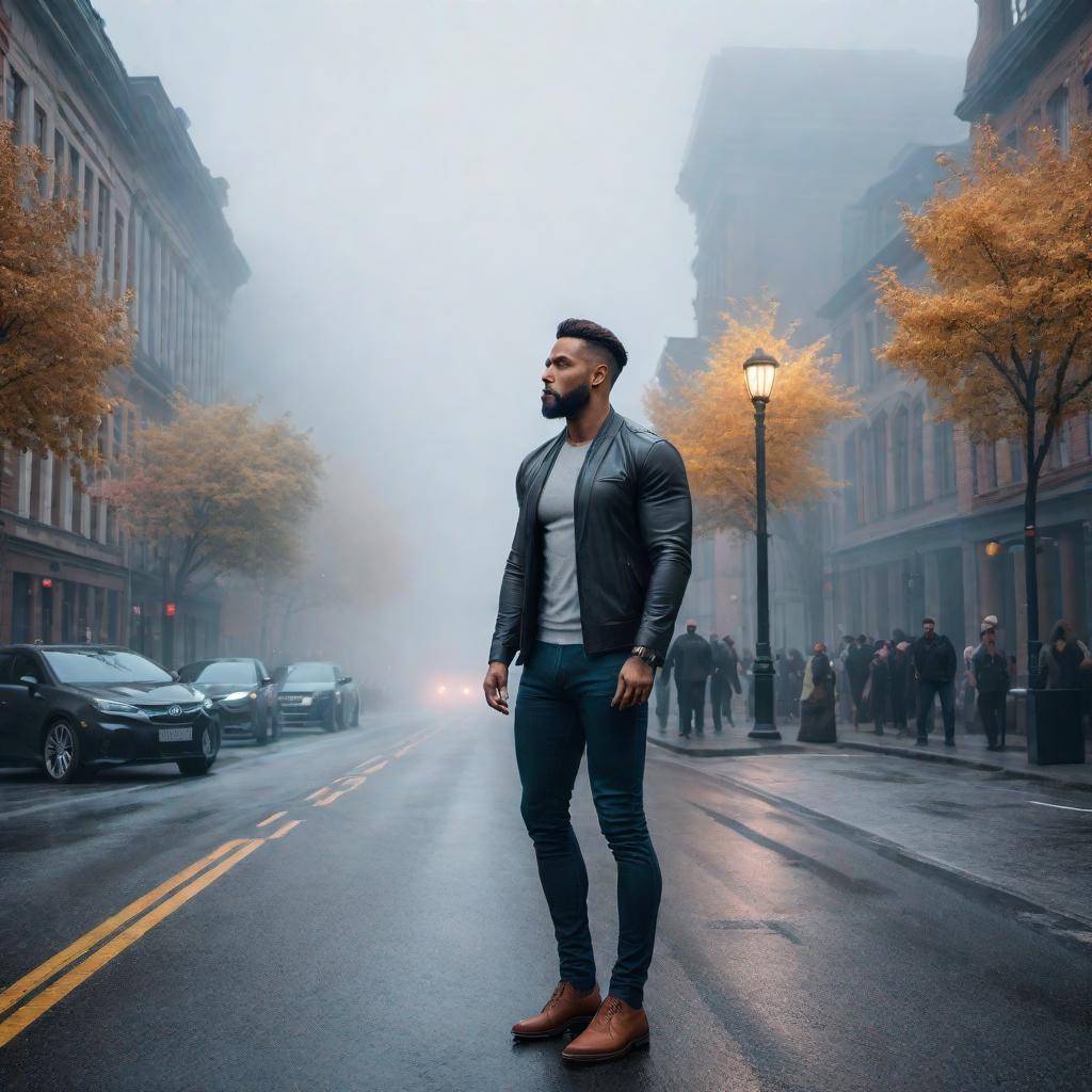  Visualize your previous reply hyperrealistic, full body, detailed clothing, highly detailed, cinematic lighting, stunningly beautiful, intricate, sharp focus, f/1. 8, 85mm, (centered image composition), (professionally color graded), ((bright soft diffused light)), volumetric fog, trending on instagram, trending on tumblr, HDR 4K, 8K