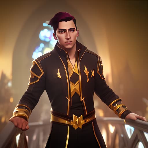 arcane style arcane style, male with dark skin gold eyes short long hair galaxy space power  galaxy robe with galaxy in the right hand 

, (masterpiece:1.4), best quality, high quality, highly detailed, ultra detail, ultra detailed, unreal engine 5, HDR 4K, 8K