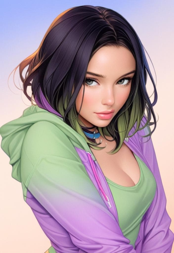 a beautiful girl