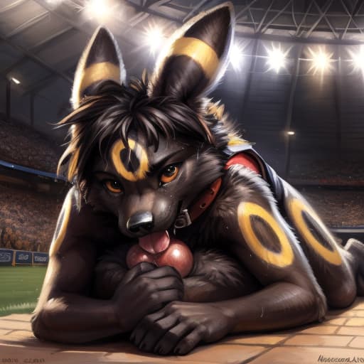  ((Umbreon)), , (((autofellatio))), (()), anatomically correct, gaping ,in the center of the stadium, (wearing a Pokemon trainer's cap), public humiliation, in front of witnesses, in the crowd ,knot, dog , feet towards the viewer, lying with his paws towards the viewer, penetration, public indecency, ,sperm in , , , tears, scaredy boy, tongue, ready to , after , sweat, tired, collar, cute,, , presenting , , s,, raised tail, paws,, best quality, shaded, extreme detail, highly detailed, ultradetailed, intricate, realistic, detailed background, hi res, realistic, photography \(artwork\), (by kenket), by ross tran, by michael & inessa garmash, by pino daeni, 