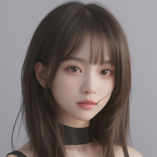  girl, best quality, solo, headshot, simple background