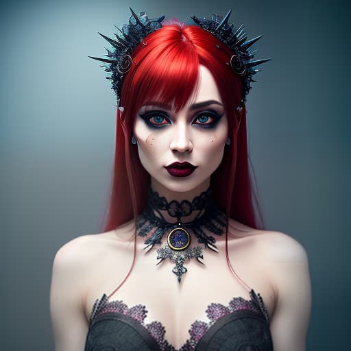  Full body, award winning photo, intricate, detailed, amazing, fine detail, highly detailed  old , extremely detailed eyes and face, piercing eyes, ( :1.3), , skinny, (gothic), bangs, big s, red hair, by Nick Knight, nikon d850 film, kodak, portra 400 camera f1.6 lens, rich colors, hyper realistic, lifelike texture, dramatic, lighting, trending on artstation, cinestill 800 tungsten, Style-Neeko, (facial clarity:1.5), hyperrealistic, full body, detailed clothing, highly detailed, cinematic lighting, stunningly beautiful, intricate, sharp focus, f/1. 8, 85mm, (centered image composition), (professionally color graded), ((bright soft diffused light)), volumetric fog, trending on instagram, trending on tumblr, HDR 4K, 8K
