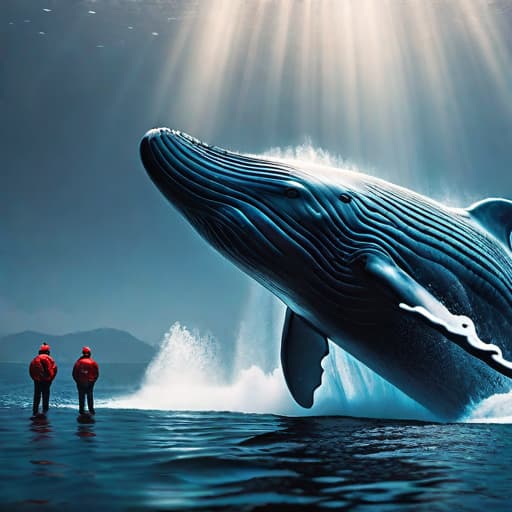  Cardano Whales Signal Potential Price Surge Amid Bullish Indications hyperrealistic, full body, detailed clothing, highly detailed, cinematic lighting, stunningly beautiful, intricate, sharp focus, f/1. 8, 85mm, (centered image composition), (professionally color graded), ((bright soft diffused light)), volumetric fog, trending on instagram, trending on tumblr, HDR 4K, 8K