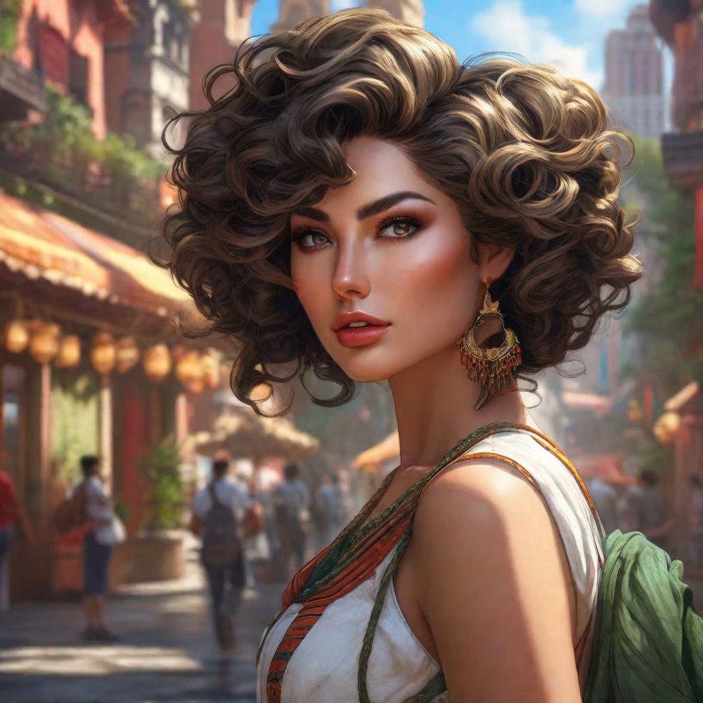  Lost City, Anime, realistic shaded Perfect face, fine details. Anime. realistic shaded lighting by Ilya Kuvshinov krenz cushart katsuhiro otomo, magali villeneuve, artgerm, rutkowski Jeremy Lipkin and Giuseppe Dangelico Pino and Michael Garmash and Rob Rey hyperrealistic, full body, detailed clothing, highly detailed, cinematic lighting, stunningly beautiful, intricate, sharp focus, f/1. 8, 85mm, (centered image composition), (professionally color graded), ((bright soft diffused light)), volumetric fog, trending on instagram, trending on tumblr, HDR 4K, 8K