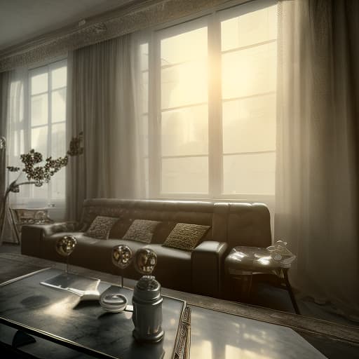 mdjrny-v4 style modern living room, closeup, beige, interior design, heavy shadows, cinematic lighting, symmetrical balance, detailed, photo realistic, dramatic, sharp focus, 8k, unreal engine, redshift, octane render