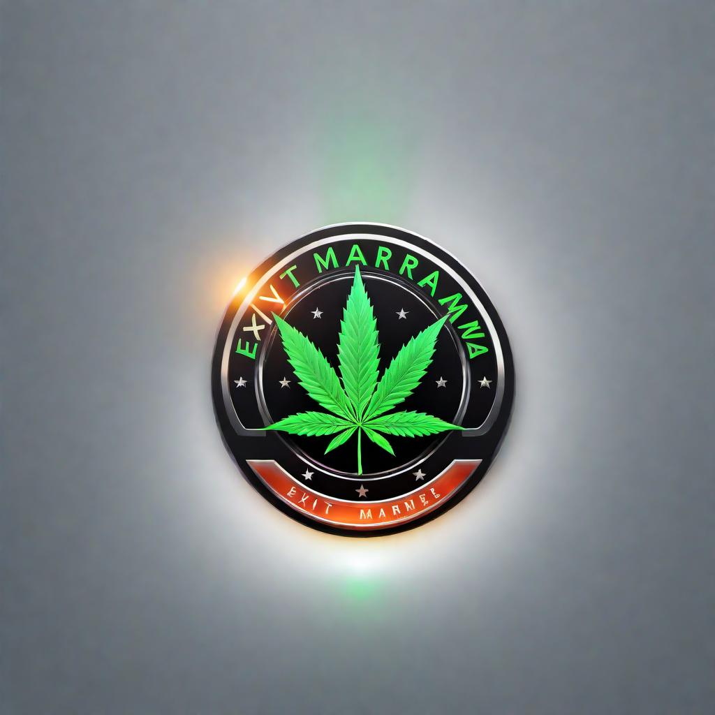  Create a vibrant and visually appealing logo for a YouTube channel called 'Exit420' focused on medical marijuana. The logo should include elements related to medical marijuana in a creative and professional design. hyperrealistic, full body, detailed clothing, highly detailed, cinematic lighting, stunningly beautiful, intricate, sharp focus, f/1. 8, 85mm, (centered image composition), (professionally color graded), ((bright soft diffused light)), volumetric fog, trending on instagram, trending on tumblr, HDR 4K, 8K