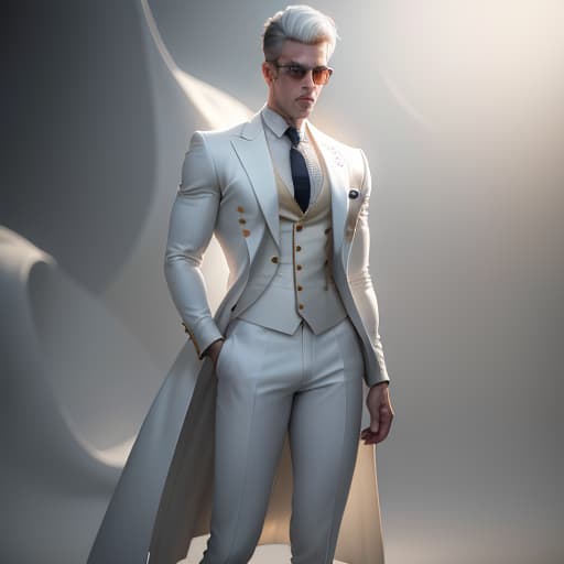  Whole body shot, Man, fashion, white waist coat, bold, white trousers, realistic hyperrealistic, full body, detailed clothing, highly detailed, cinematic lighting, stunningly beautiful, intricate, sharp focus, f/1. 8, 85mm, (centered image composition), (professionally color graded), ((bright soft diffused light)), volumetric fog, trending on instagram, trending on tumblr, HDR 4K, 8K