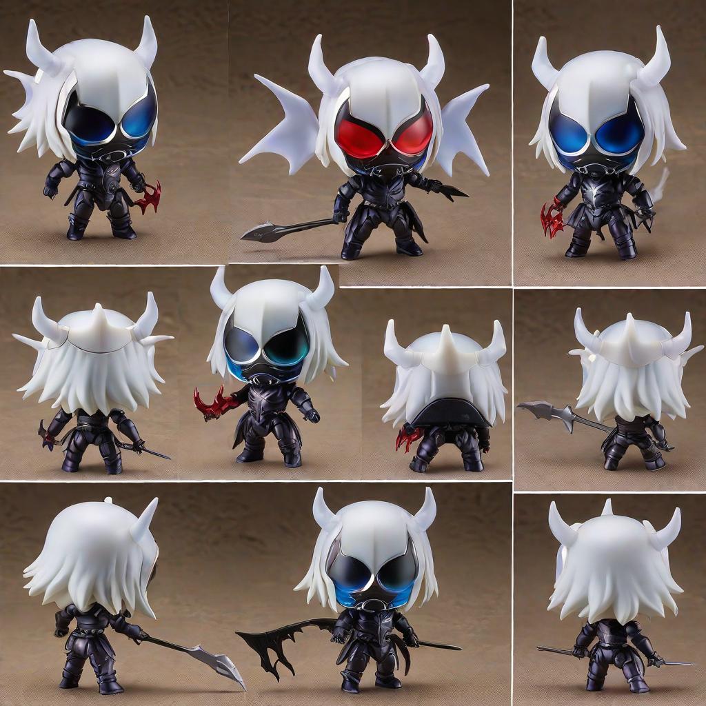  masterpiece, best quality, nendoroid,devil eyes,standing,metallic luster