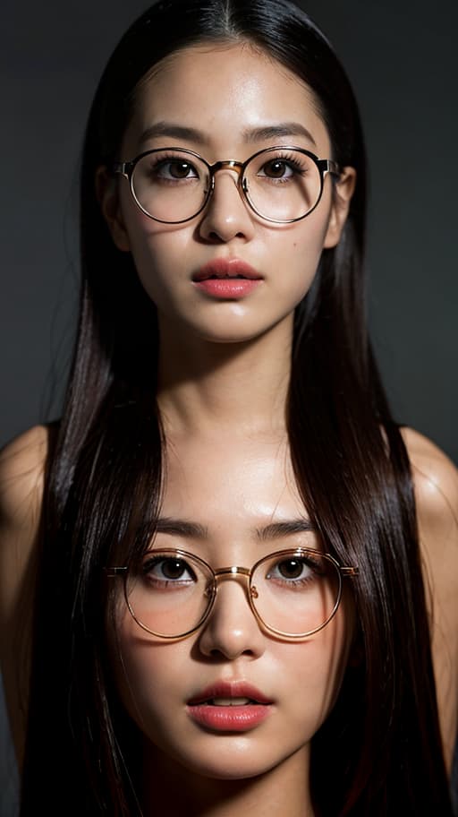  Best quality, masterpiece, ultra high res, (photorealistic:1.4), raw photo, (detail face:1.3), (realistic skin), deep shadow, dramatic lighting, cute, glasses, slender, pretty, stylish, fashionable, smart, intelligent, sophisticated, elegant, chic, trendy, attractive, charming, graceful, alluring, nerdy, bookish, bespectacled, sophisticated, slim, deep shadow, dramatic lighting, portrait, portrait size, unedited, symmetrical balance