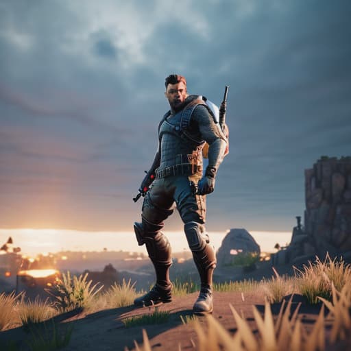  Menino na frente do Console jogando Fortnite hyperrealistic, full body, detailed clothing, highly detailed, cinematic lighting, stunningly beautiful, intricate, sharp focus, f/1. 8, 85mm, (centered image composition), (professionally color graded), ((bright soft diffused light)), volumetric fog, trending on instagram, trending on tumblr, HDR 4K, 8K