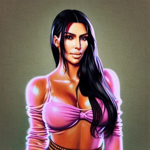 portrait+ style kim kardashian queer face