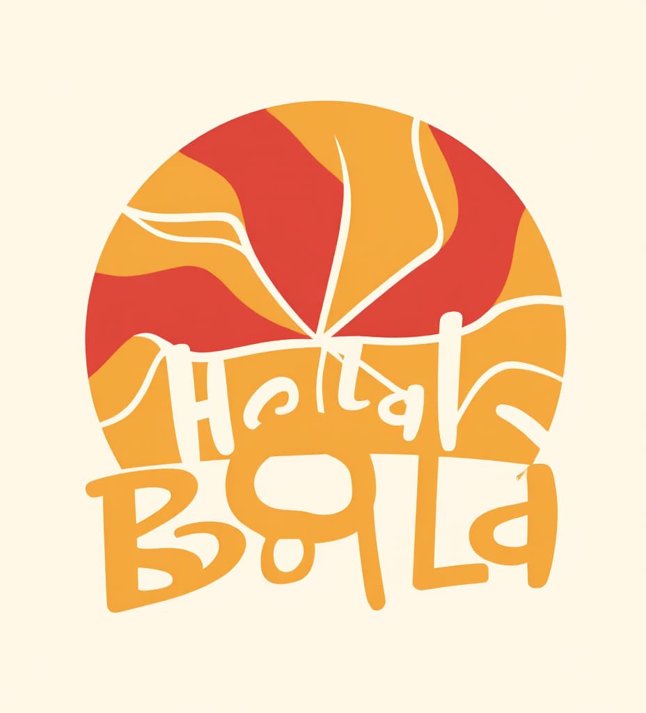  good quality, high quality, create a logo for a food chain with tagline hola bola