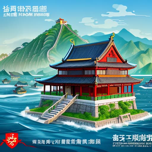  Rongcheng seaweed house propaganda poster