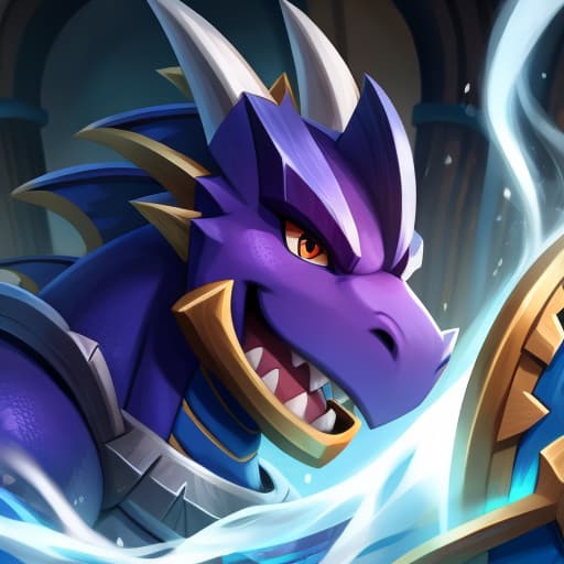  Electro dragon (clash royale), open eyes, digital art, masterpiece, 4k, fine details,