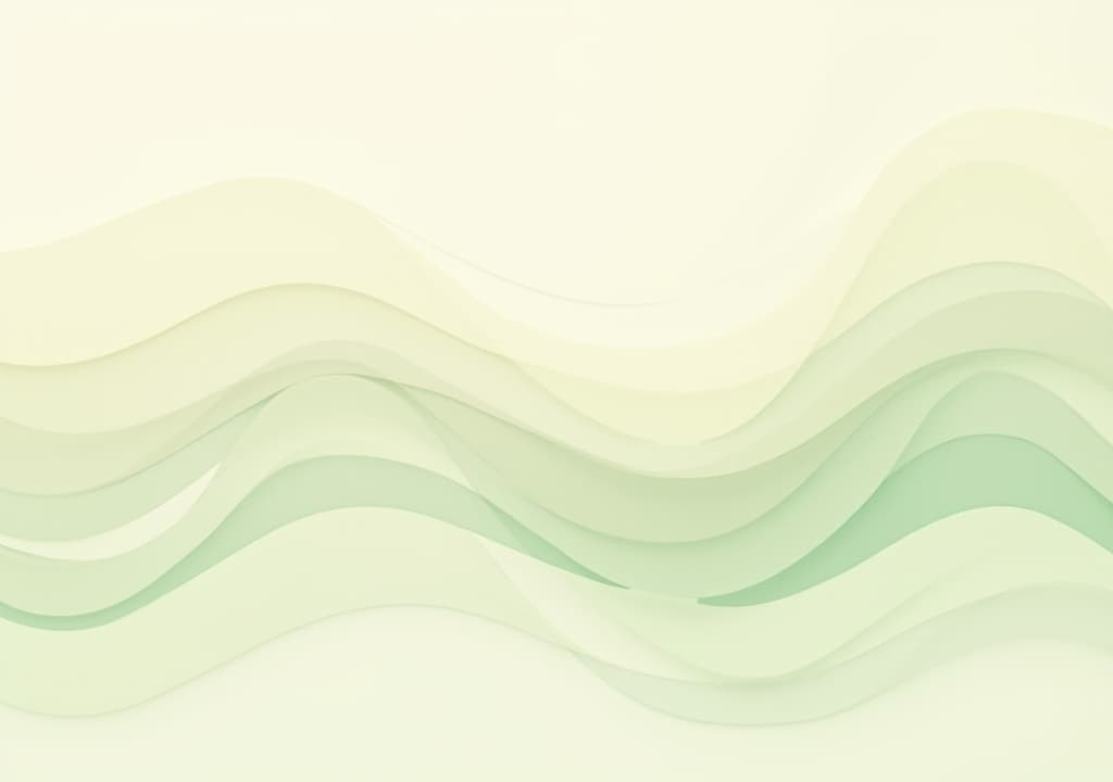  good quality, high quality, a clean geometric pattern featuring overlapping lines forming abstract waves in a calming neutral palette of beige and soft green