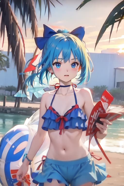  Cirno, bikini