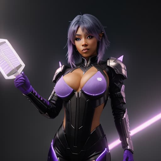  (black woman), (cyber elf), nsfw, (blue and purple hair), (blue and purple lighting), (transparent clothes), (take clothes off breast), (reveal vagina), (show vagina), wet, bottom view, hyperrealistic, high quality, highly detailed, cinematic lighting, intricate, sharp focus, f/1. 8, 85mm, (centered image composition), (professionally color graded), ((bright soft diffused light)), volumetric fog, trending on instagram, HDR 4K, 8K