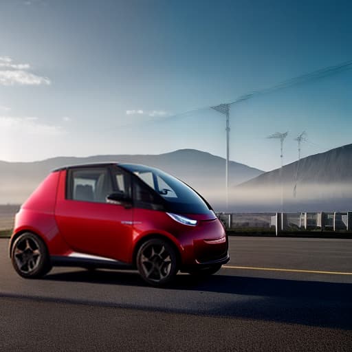 redshift style three wheeled electric car hyperrealistic, full body, detailed clothing, highly detailed, cinematic lighting, stunningly beautiful, intricate, sharp focus, f/1. 8, 85mm, (centered image composition), (professionally color graded), ((bright soft diffused light)), volumetric fog, trending on instagram, trending on tumblr, HDR 4K, 8K