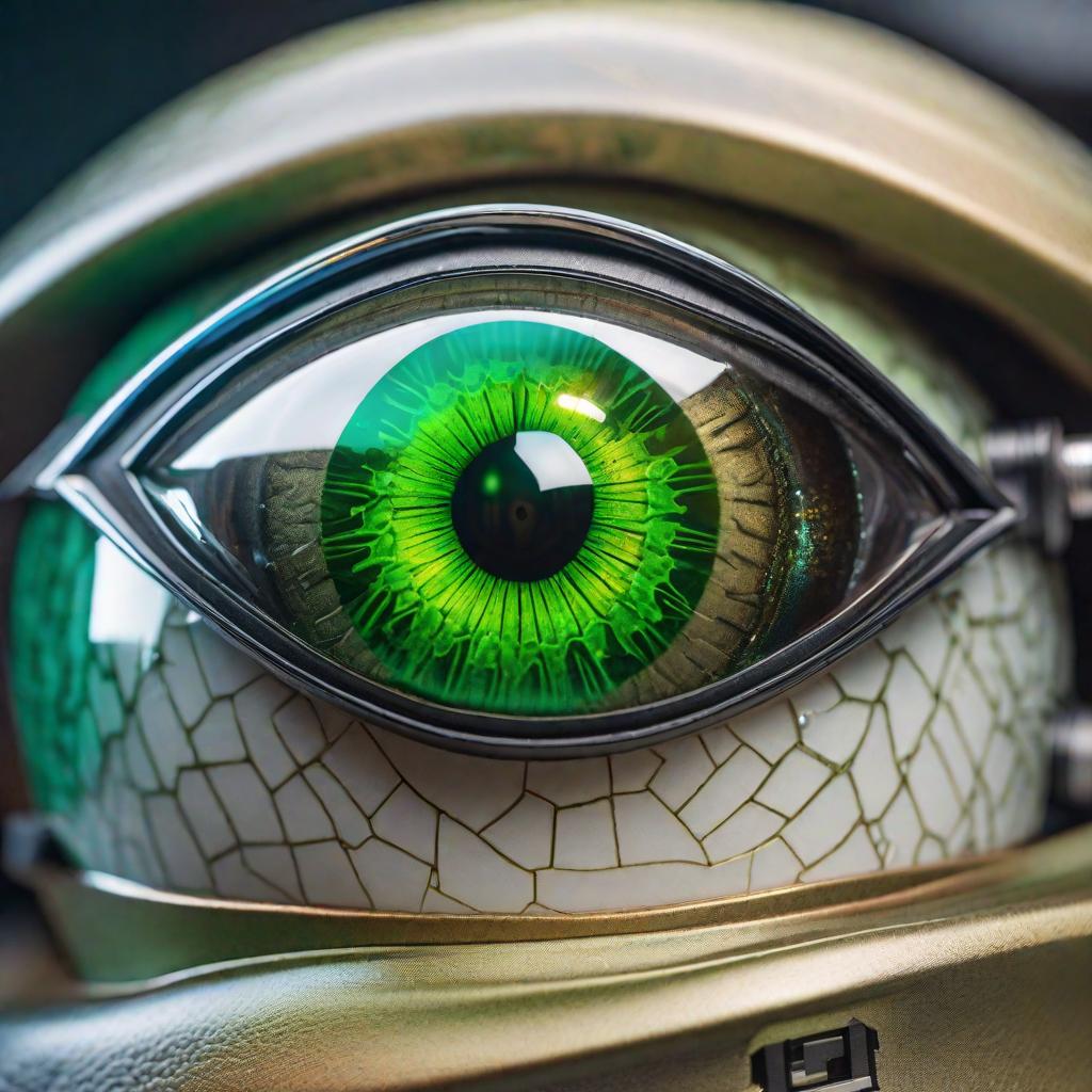  magnificent giant eyeball vision unify bright green matrix eyeball robotic hyperrealistic, full body, detailed clothing, highly detailed, cinematic lighting, stunningly beautiful, intricate, sharp focus, f/1. 8, 85mm, (centered image composition), (professionally color graded), ((bright soft diffused light)), volumetric fog, trending on instagram, trending on tumblr, HDR 4K, 8K