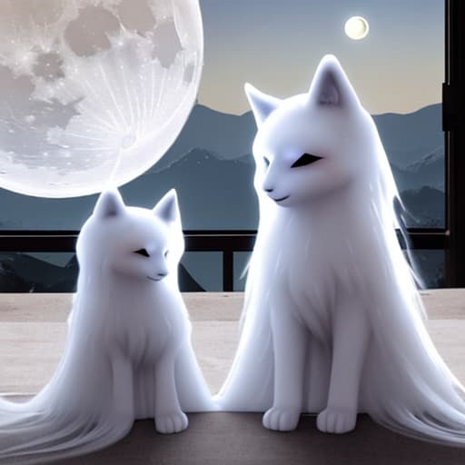  ghost y luna llena