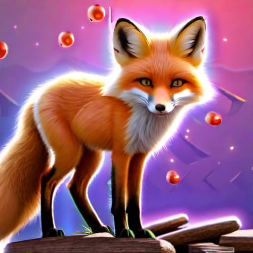  Граффити Light fox