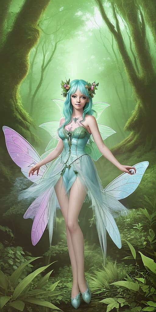  fairy in the forest