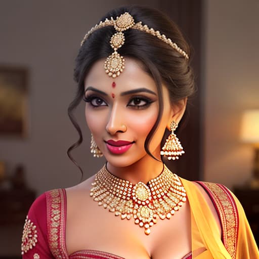  Indian beautiful woman, saree, deep cleavage hyperrealistic, full body, detailed clothing, highly detailed, cinematic lighting, stunningly beautiful, intricate, sharp focus, f/1. 8, 85mm, (centered image composition), (professionally color graded), ((bright soft diffused light)), volumetric fog, trending on instagram, trending on tumblr, HDR 4K, 8K