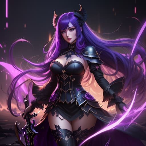  a woman with long hair standing in front of a purple light, splash art anime , dark backround, darkness aura, darkness background, gothic maiden anime , dark backgroud, ominous dark background, backround dark, anime epic artwork, seraphine ahri kda, piltover, demon black blue purple, dark psychedelica hyperrealistic, full body, detailed clothing, highly detailed, cinematic lighting, stunningly beautiful, intricate, sharp focus, f/1. 8, 85mm, (centered image composition), (professionally color graded), ((bright soft diffused light)), volumetric fog, trending on instagram, trending on tumblr, HDR 4K, 8K