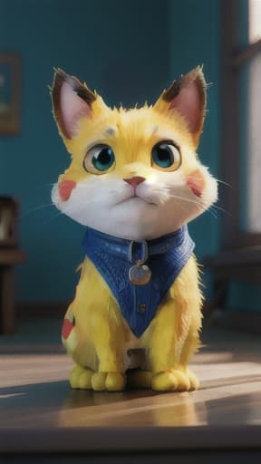  Disney style, pixar art style, pikachu, hyperrealistic, high quality, highly detailed, cinematic lighting, intricate, sharp focus, f/1. 8, 85mm, (centered image composition), (professionally color graded), ((bright soft diffused light)), volumetric fog, trending on instagram, HDR 4K, 8K