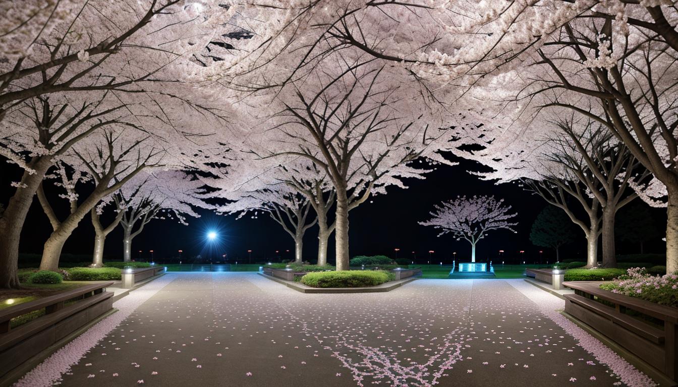  Neuro enlightenmentA handshake beneath a blooming cherry blossom tree, establishing rapport, background of a serene garden, new relationships, precise connections, 4k, HDR, sleek, modern design, vibrant, interactive visuals, contemporary aesthetics, highly engaging, mind expanding