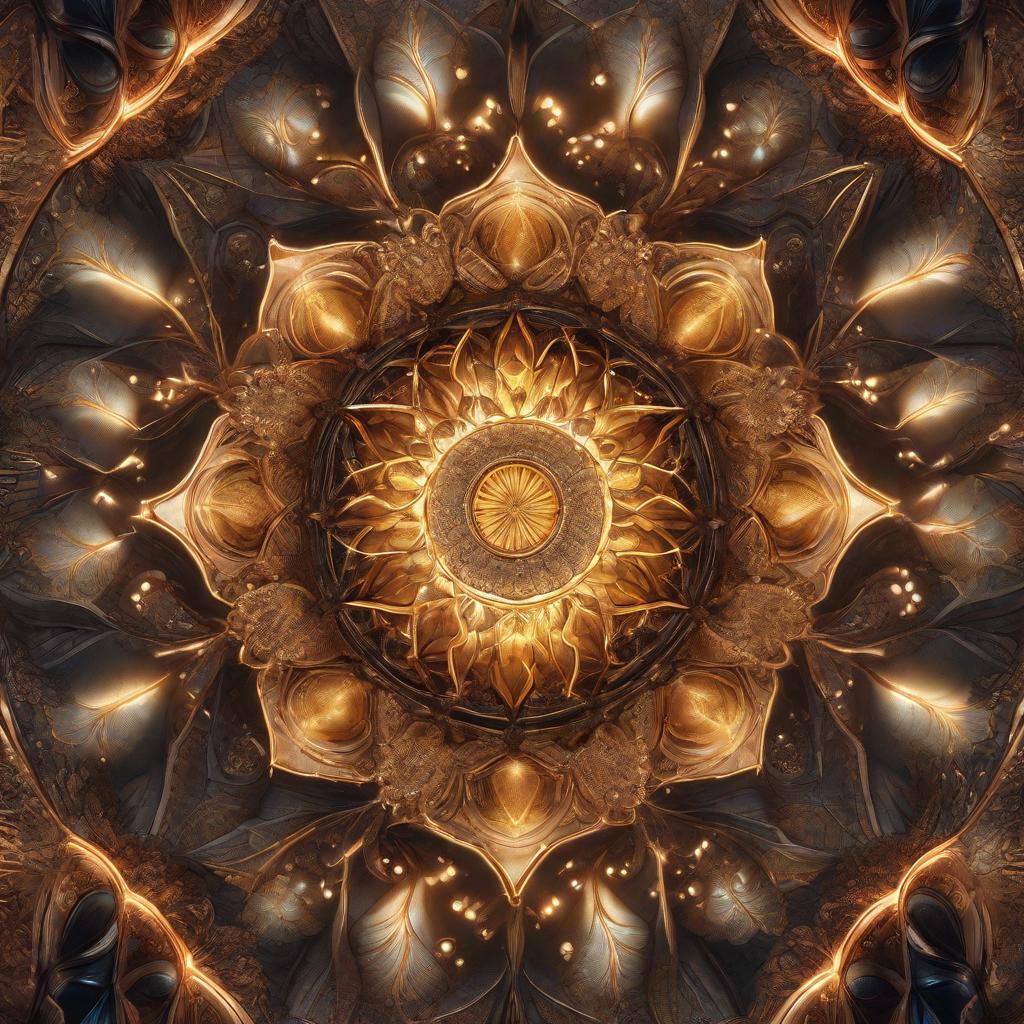  Firefly abstract fractals with sacred geometry cosmic hypnosis 7064(1) hyperrealistic, full body, detailed clothing, highly detailed, cinematic lighting, stunningly beautiful, intricate, sharp focus, f/1. 8, 85mm, (centered image composition), (professionally color graded), ((bright soft diffused light)), volumetric fog, trending on instagram, trending on tumblr, HDR 4K, 8K